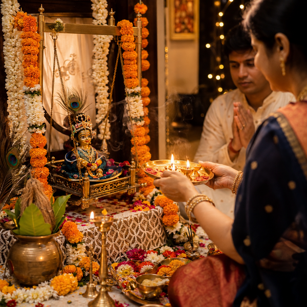 How to Do Janmashtami Pooja at Home