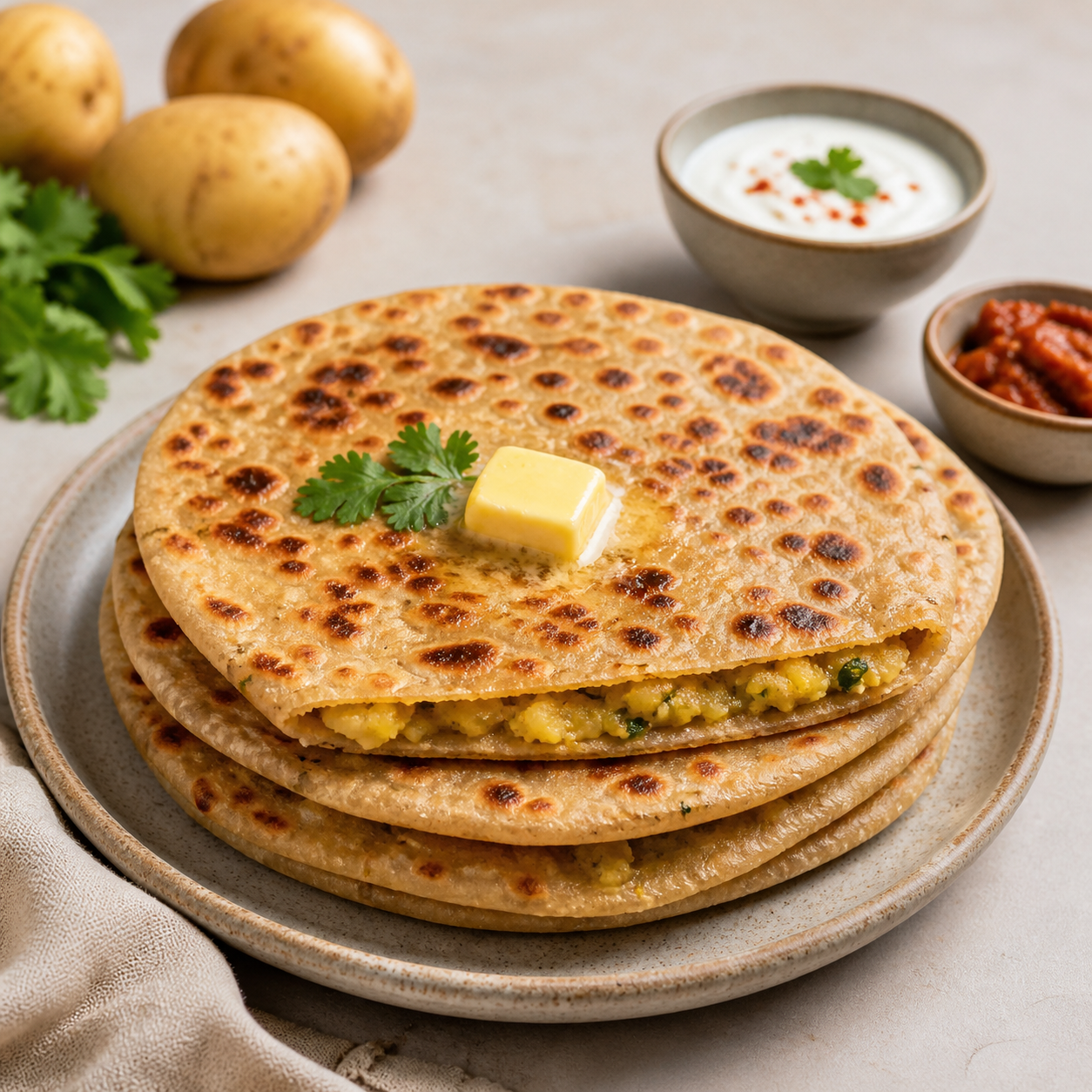 Aloo Paratha Recipe