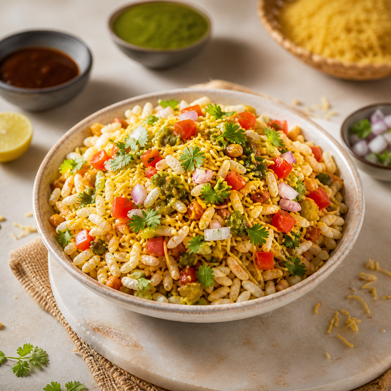 Bhel Puri Recipe