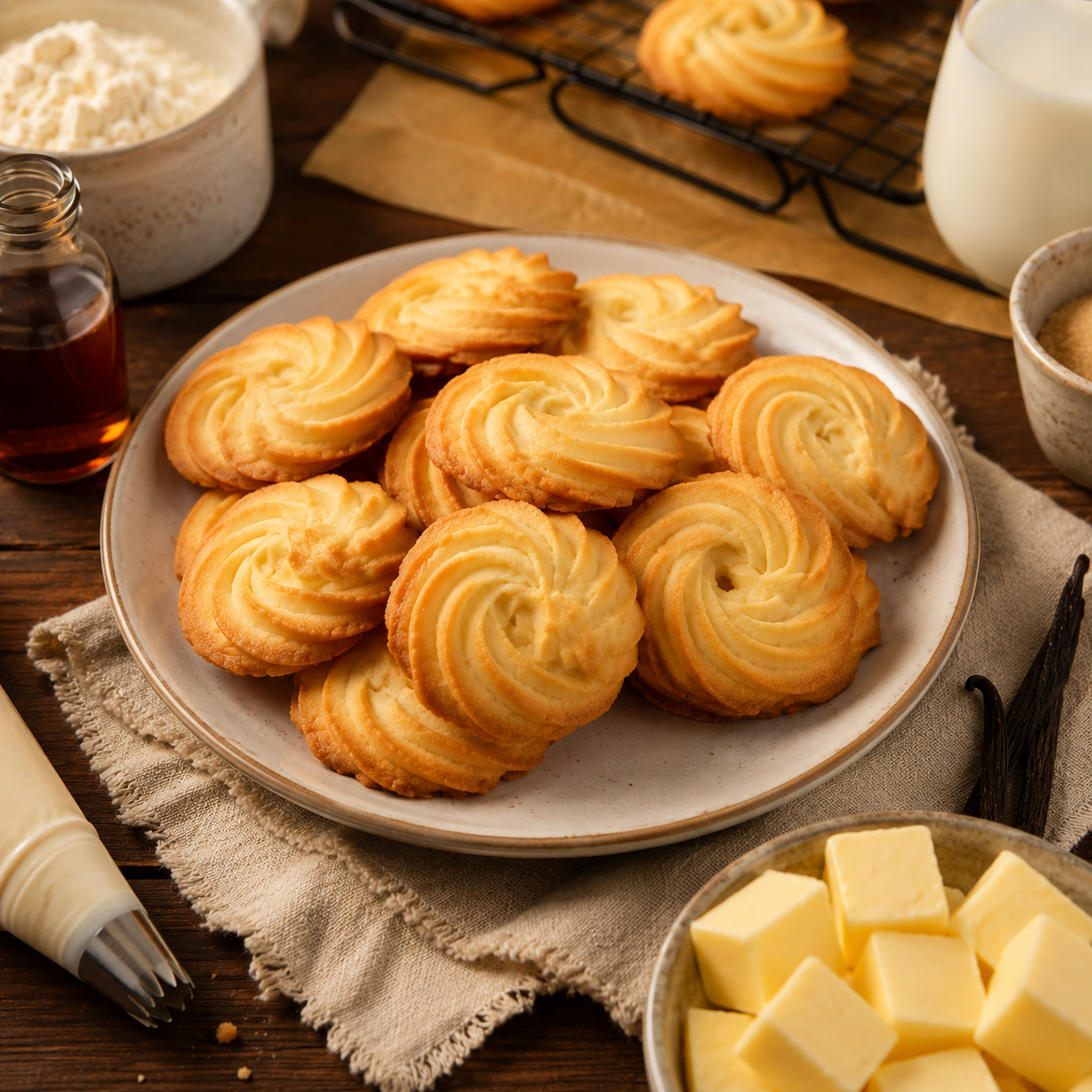 Butter Cookies Recipe