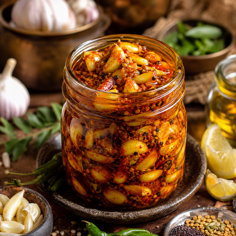 Garlic Pickle Recipe