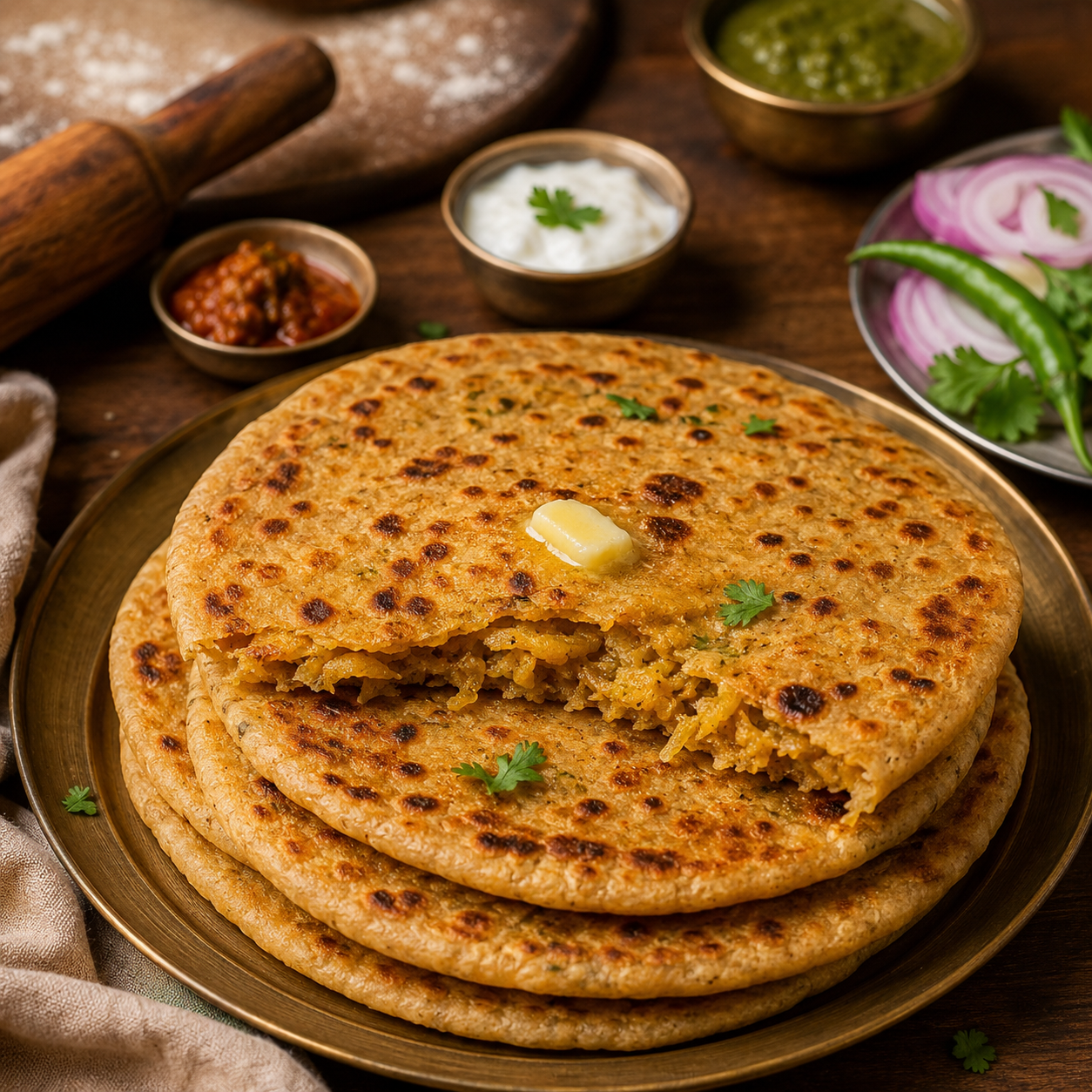 Gobi Paratha Recipe