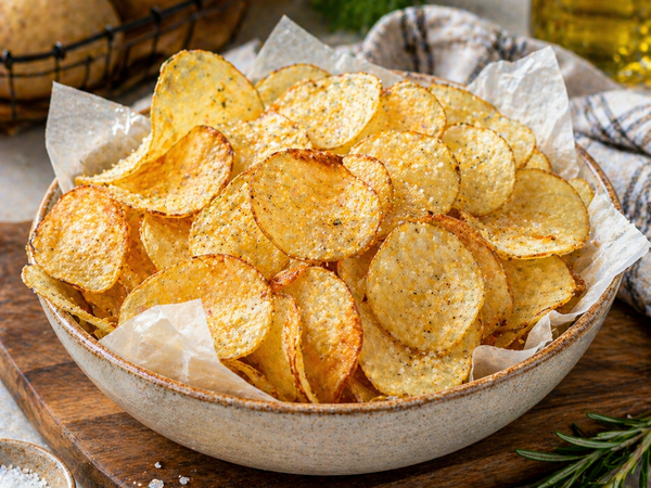 How to Make Crispy Potato Chips