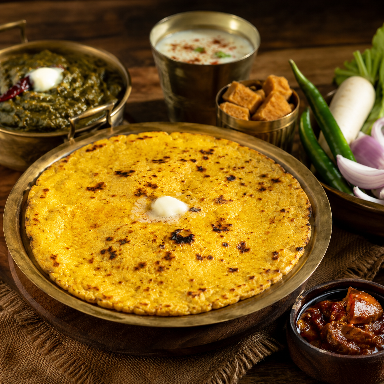Makki Ki Roti Recipe