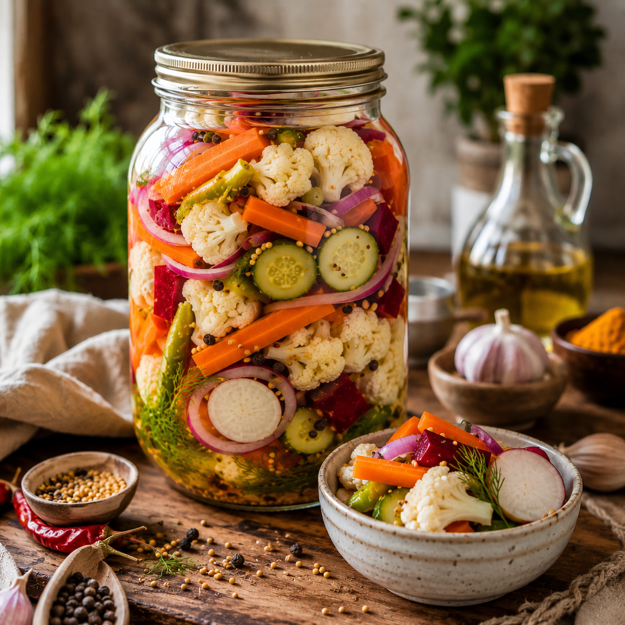 Vegetable Pickles Recipe