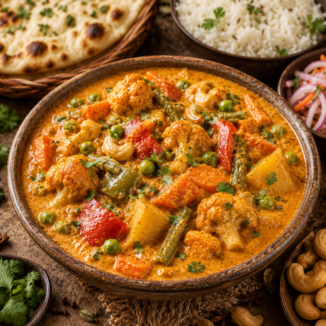 Vegetable Korma Recipe