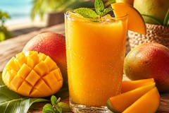 Fresh Dominican Mango Juice