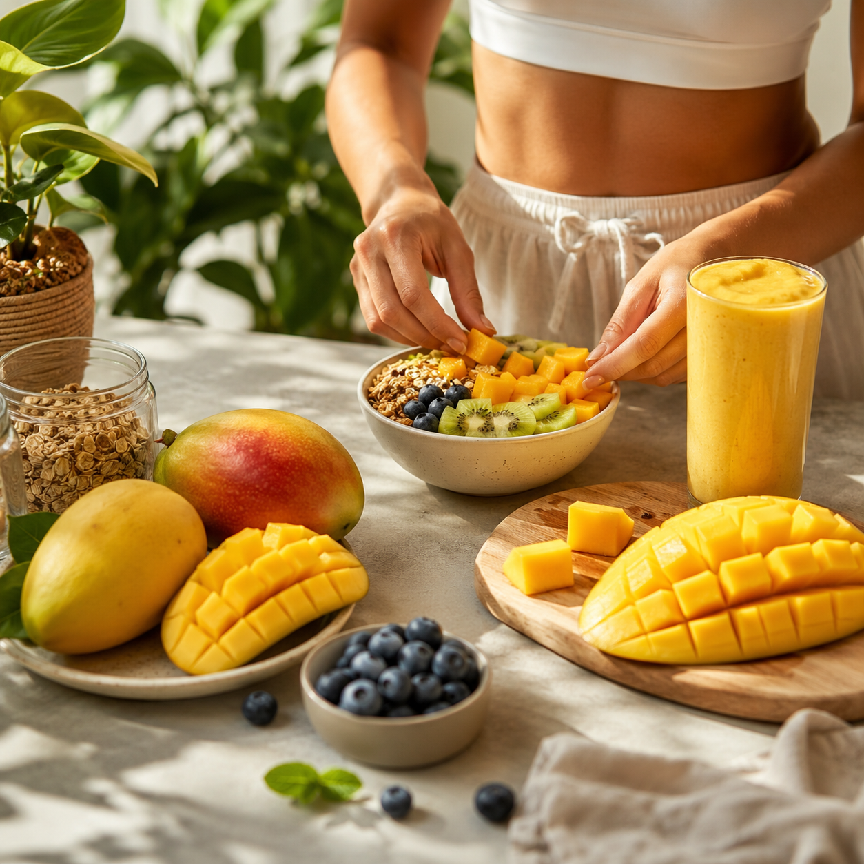 Health Benefits of Eating Mangoes