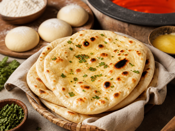 Making Naan Bread