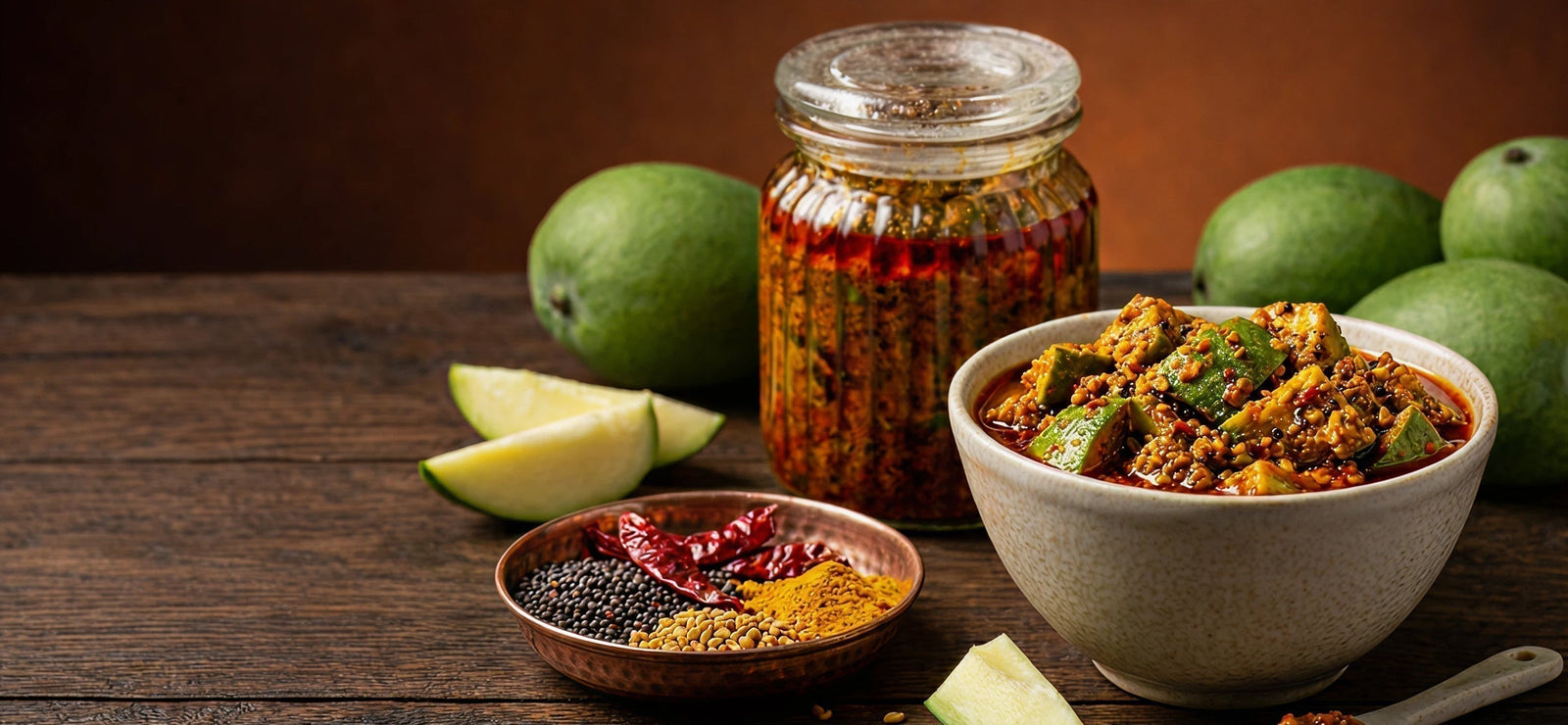 Indian Style Mango Pickle Recipe