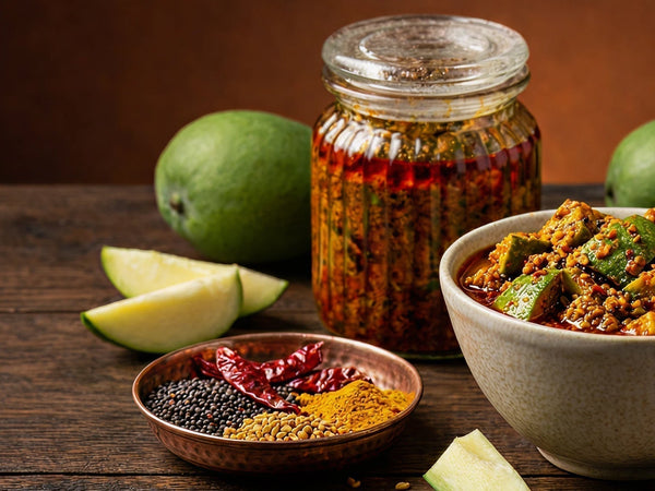 Indian Style Mango Pickle Recipe