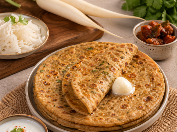 Mooli Paratha Recipe