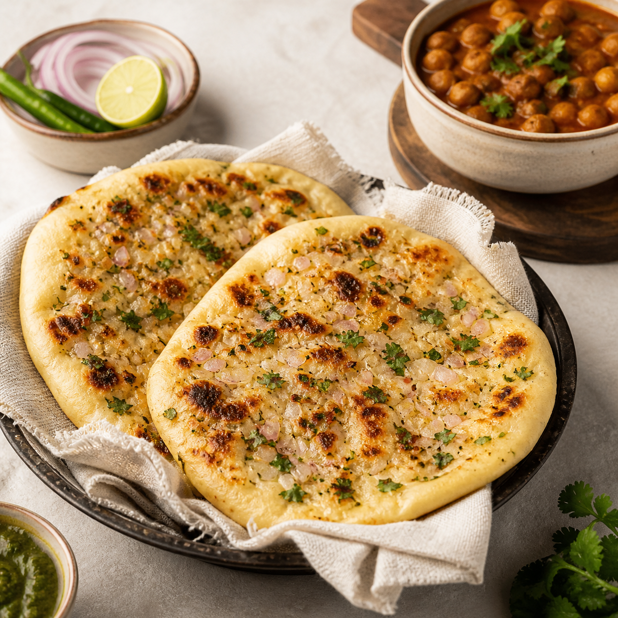 Onion Kulcha Recipe