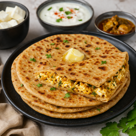 Paneer Paratha Recipe