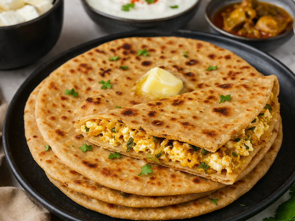 Paneer Paratha Recipe