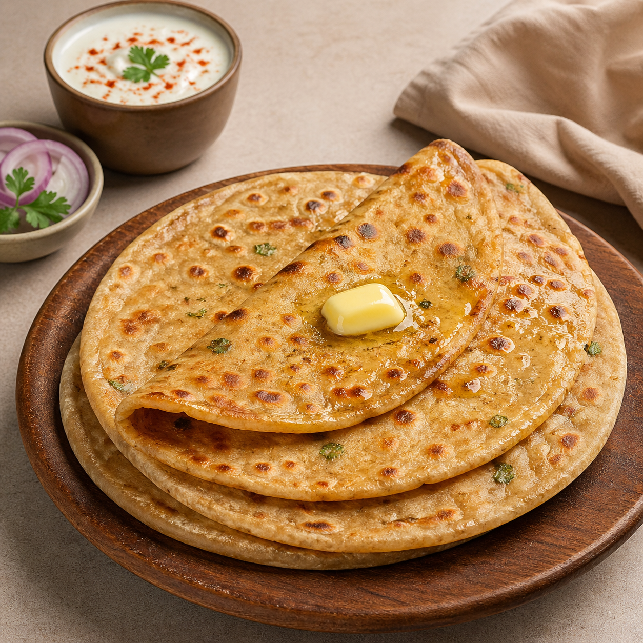 Paratha Roti Recipe