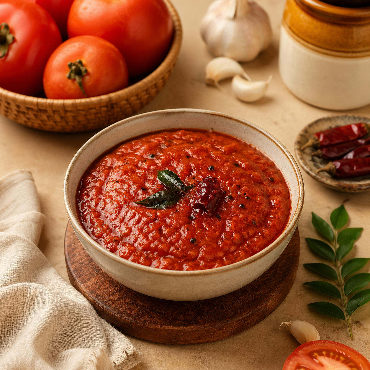 Tomato Chutney Recipe