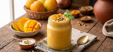 Mango Lassi Recipe with Alphonso Mango