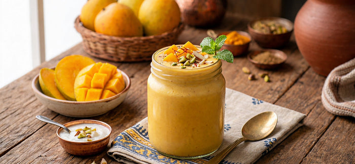 Mango Lassi Recipe with Alphonso Mango