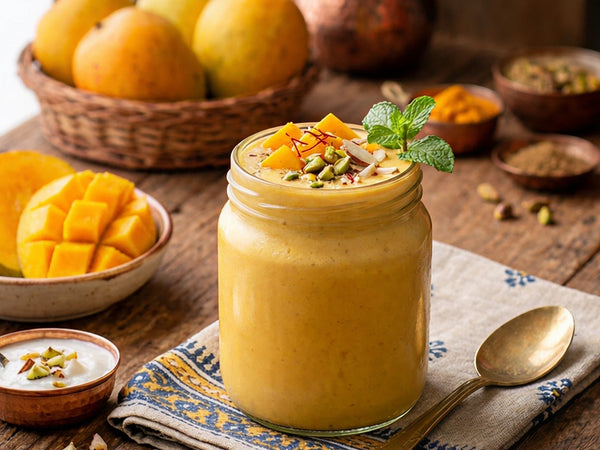 Mango Lassi Recipe with Alphonso Mango
