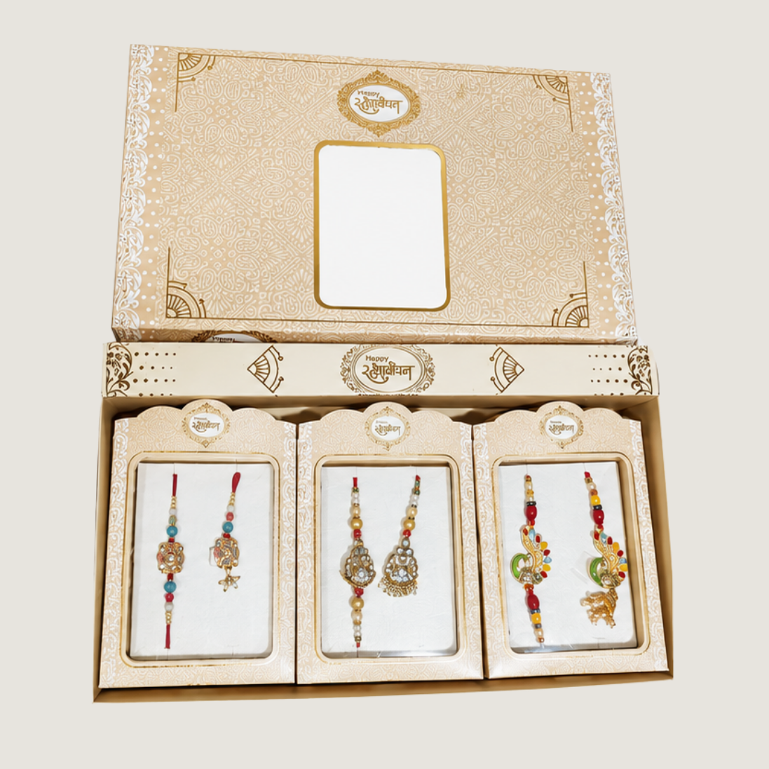 Couple Designer Rakhi 1027