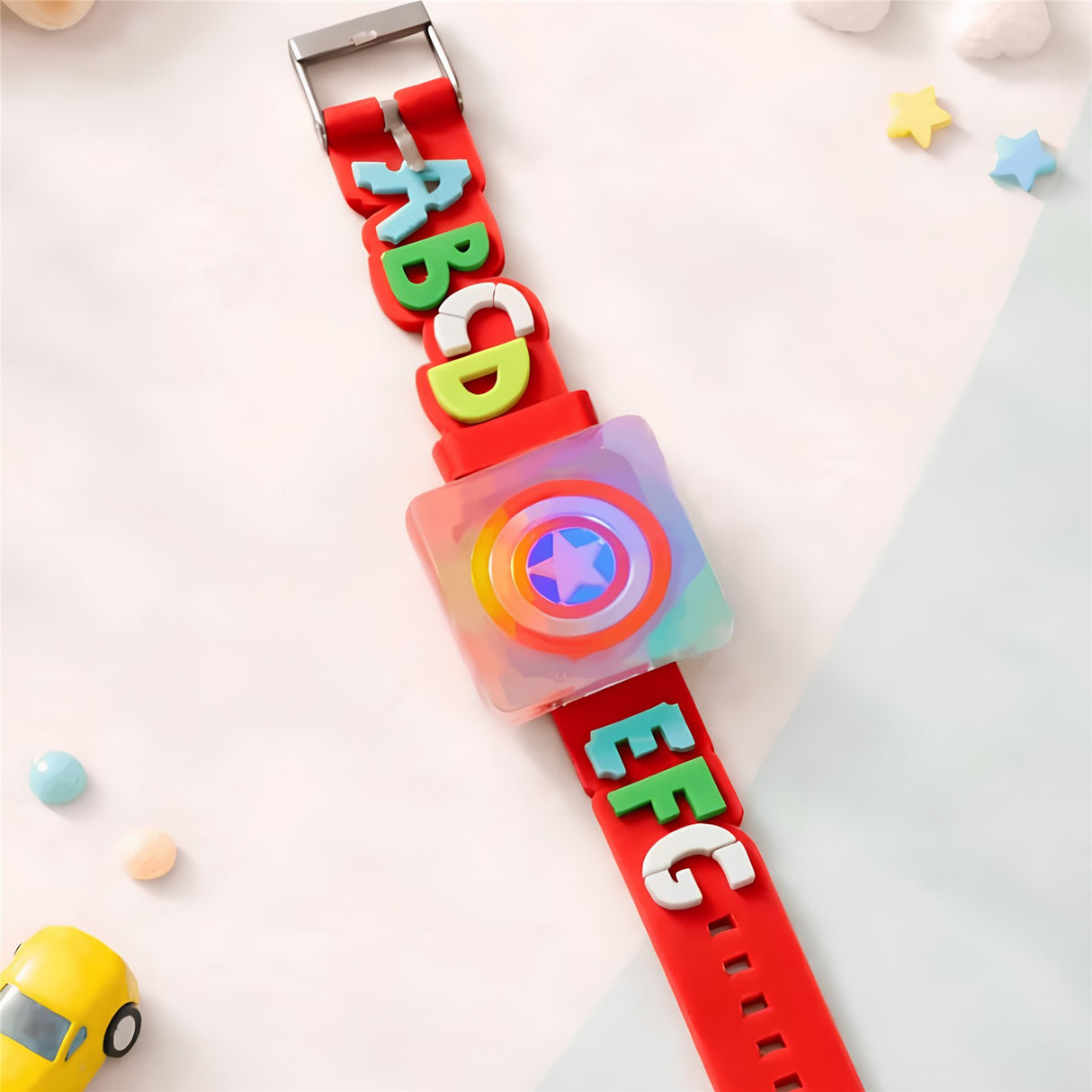 Kids Rakhi | Captain America LED Watch | Single | 1051