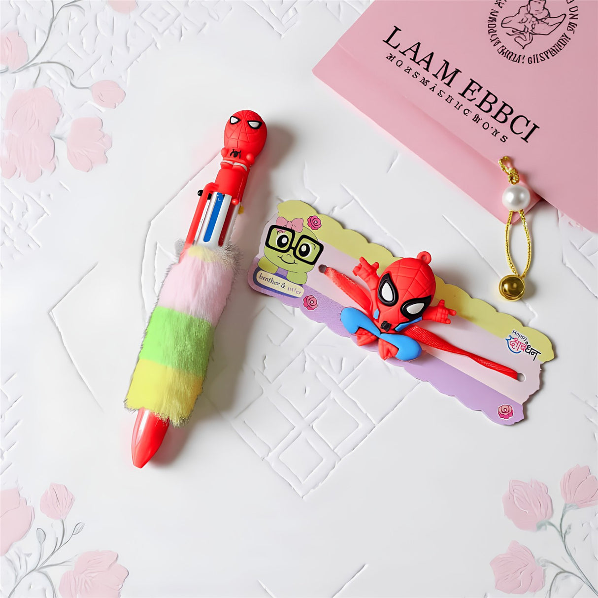 Kids Rakhi | Spider-Man with Pen | Set | 1052