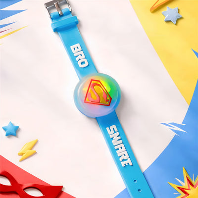 Kids Rakhi | Superman LED Watch | Single | 1059