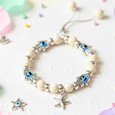 Bhai Rakhi | Hamsa Evil Eye Bracelet | Single | 1096