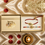Bhai Bhabhi Rakhi | Royal Evil Eye | Pair | 1124