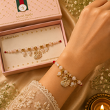 Bhabhi Rakhi | Crystal Swan | Single | 1129