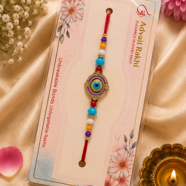 Bhai Rakhi | Lilac Evil Eye | Single | 1155