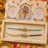 Bhai Bhabhi Rakhi | Mint Marquise | Pair | 1179