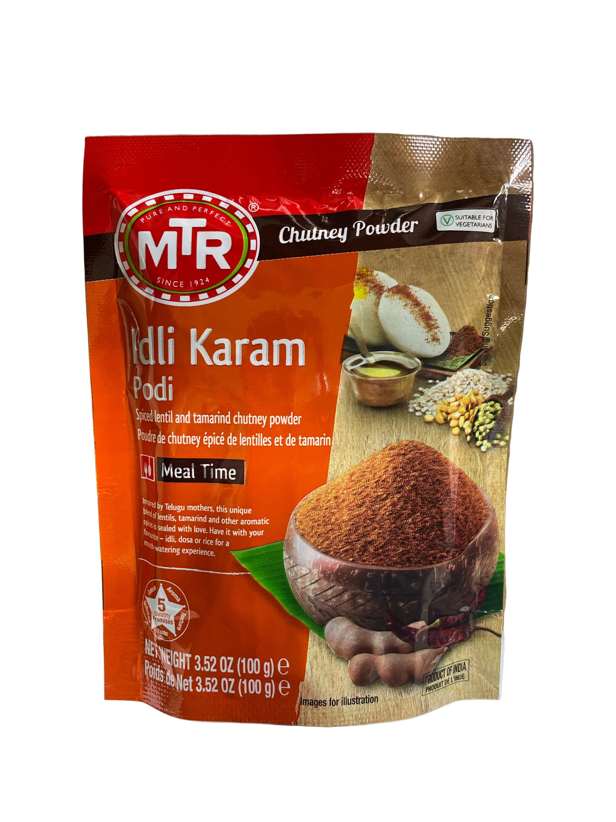 MTR Idli Karam Podi Chutney Powder