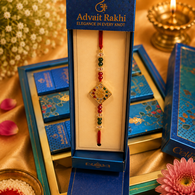 Bhai Rakhi | Jewelled Om | Single | 2032