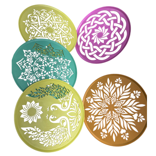 Gayatri Medium Round Rangoli Design