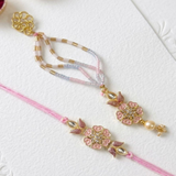 Couple Designer Rakhi 1023