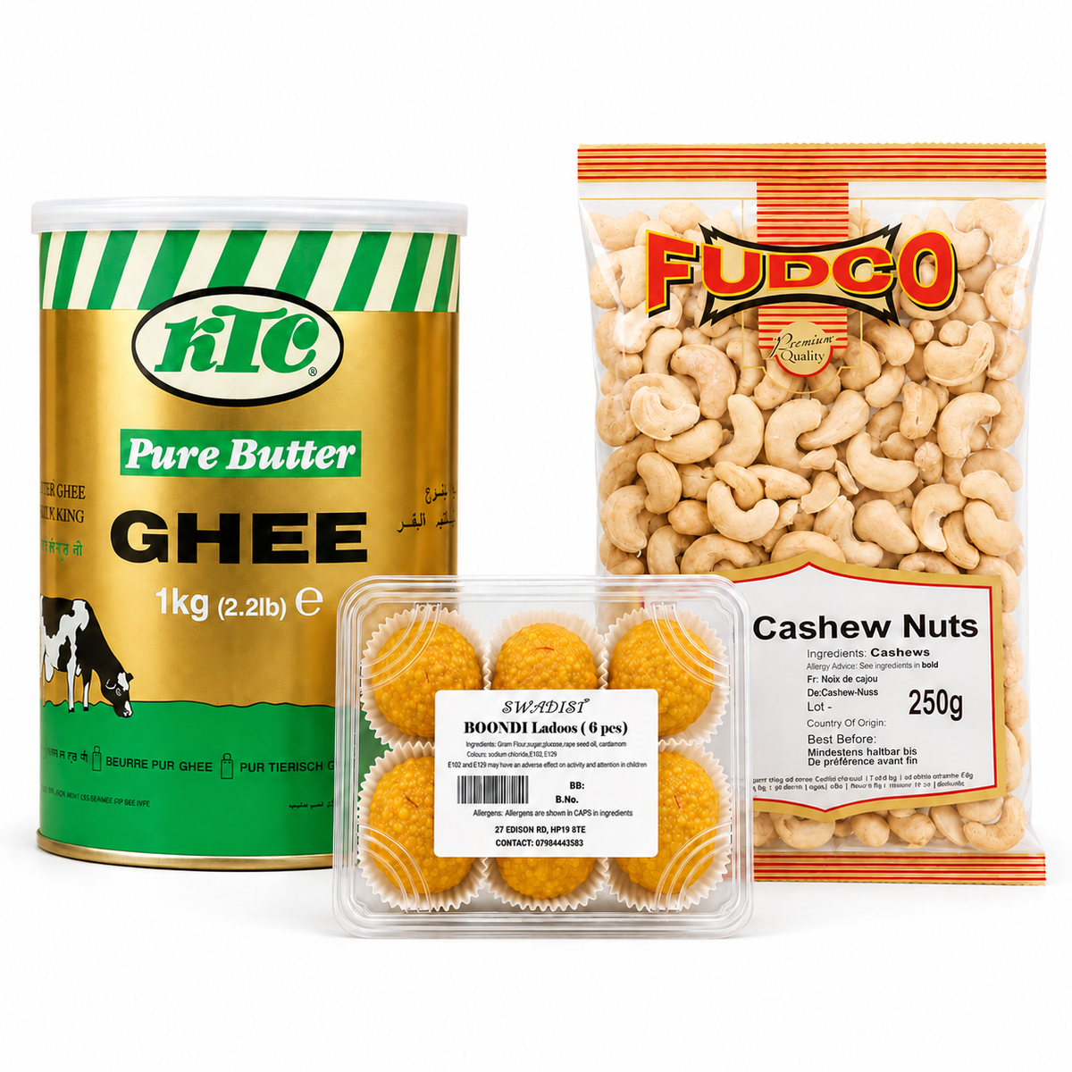 Festive Ghee, Nuts and Mithai Hamper