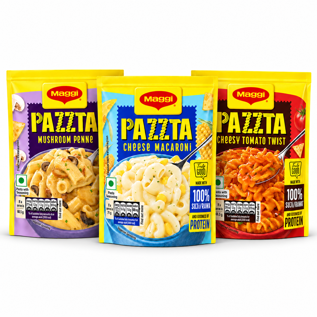 Maggi Pazzta Flavour Trio