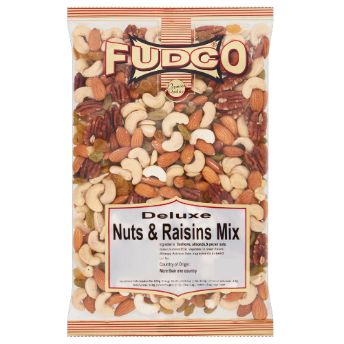 Fudco Deluxe Nuts And Raisin Mix 700g
