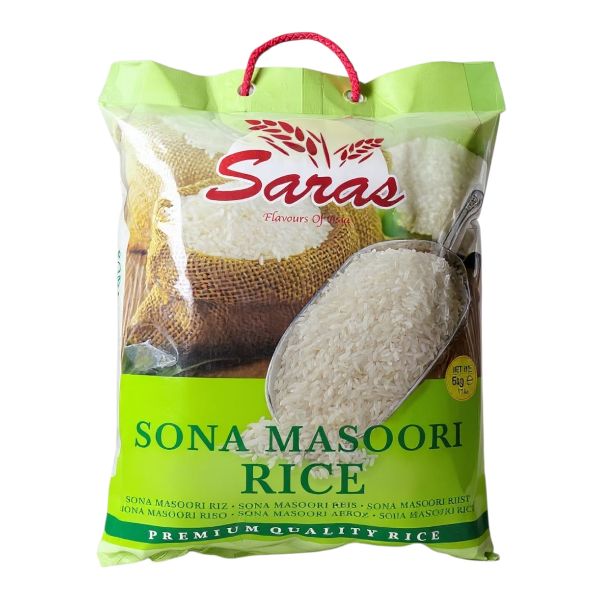 Saras Sona Masoori Rice 5kg