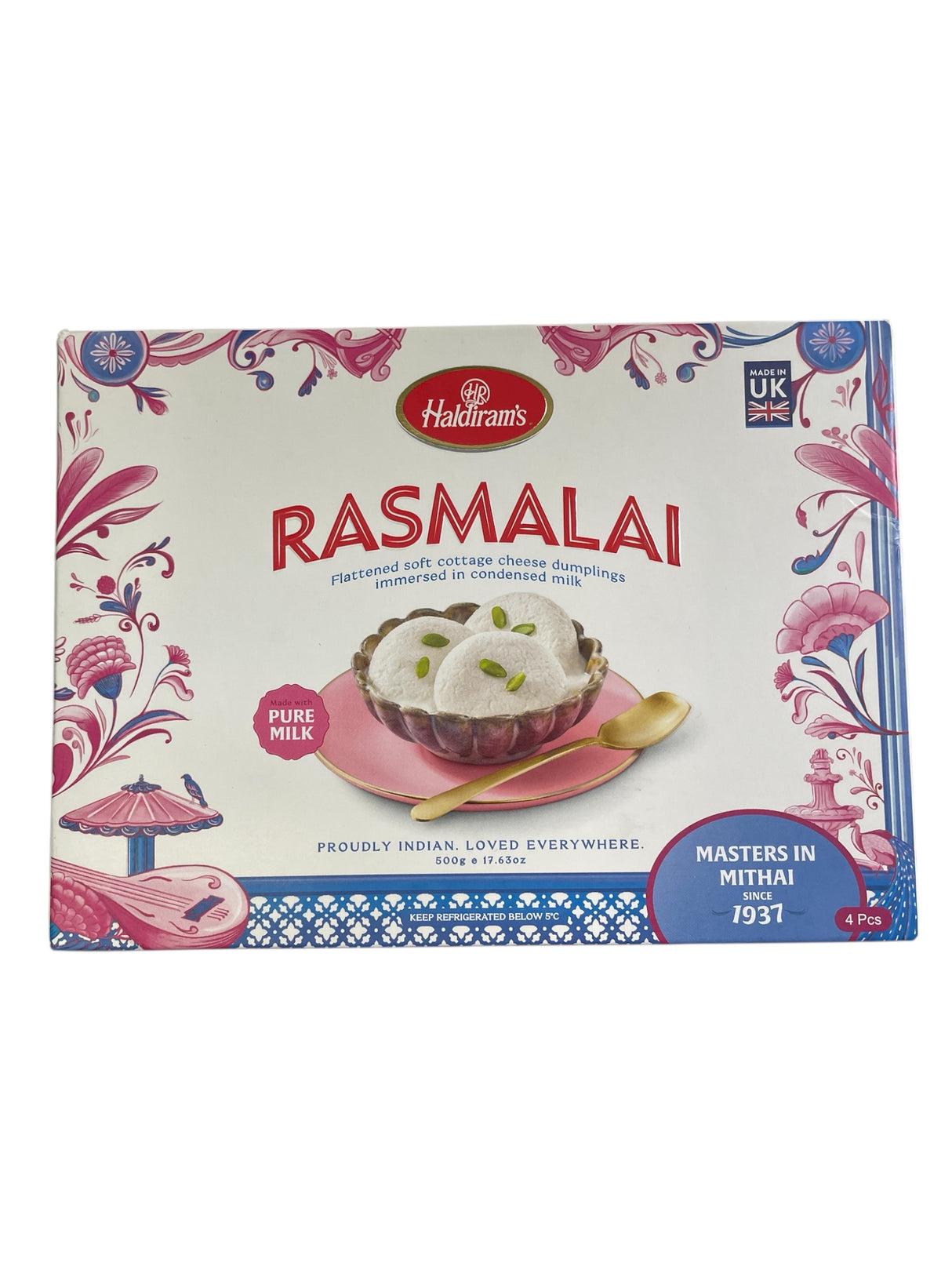 Haldirams Rasmalai 500g