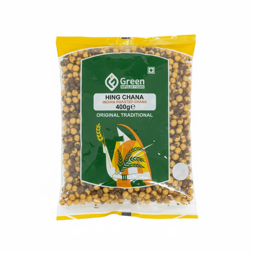 Green Impulse Hing Roasted chana 400g