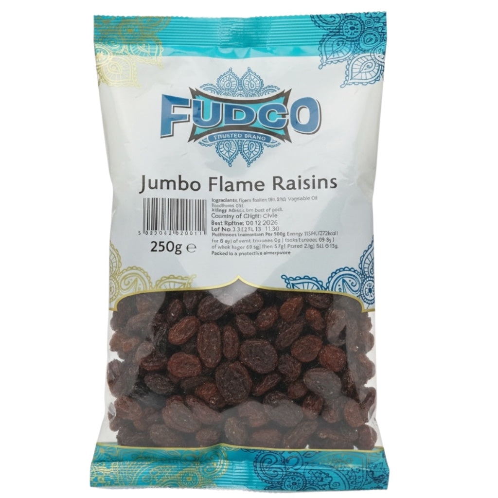 Jumbo Raisins Flame 250g