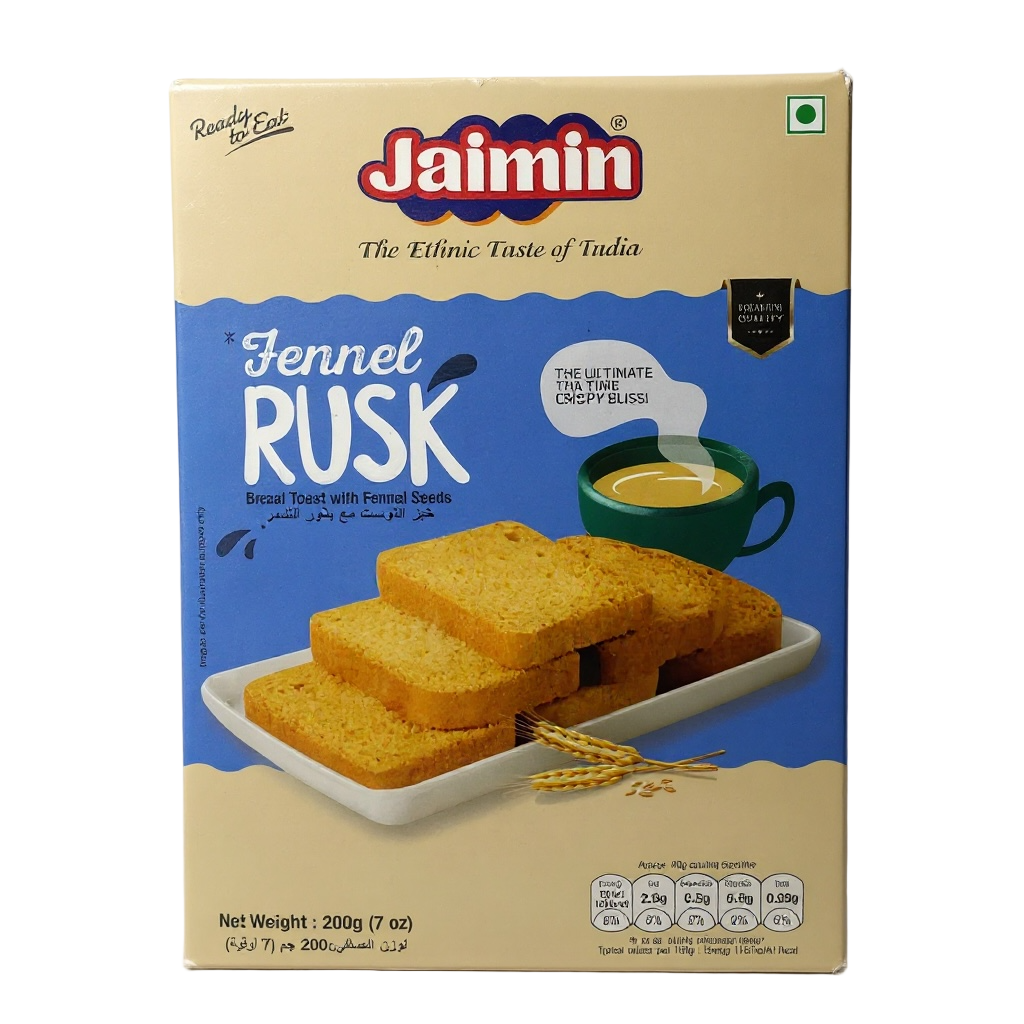 Jaimin Fennel Rusk 200g