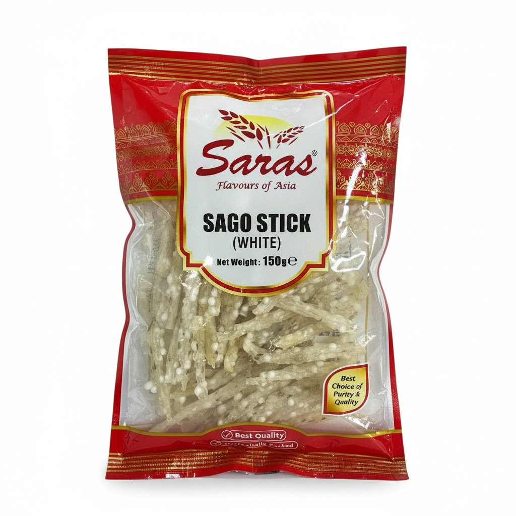 Saras Sago Stick White