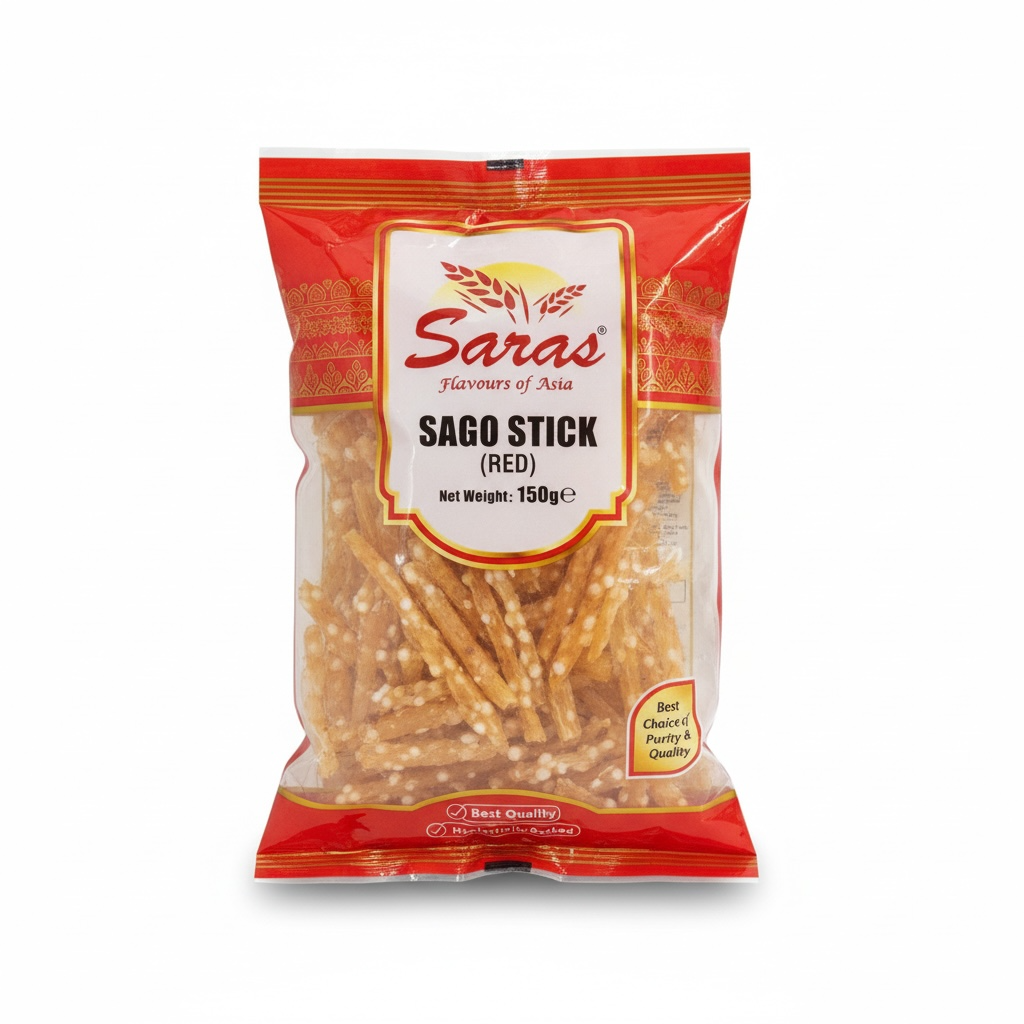 Saras Red Sago Sticks