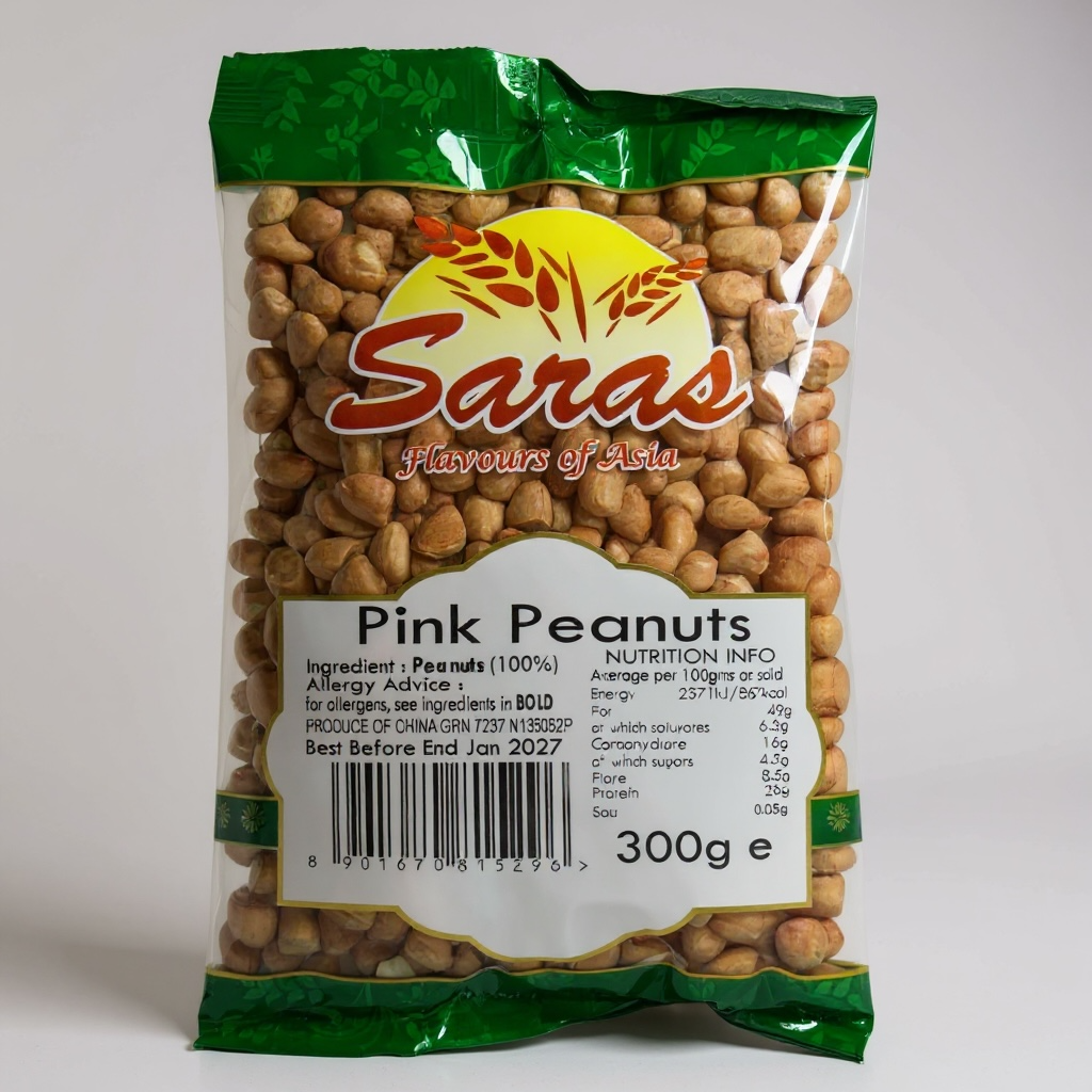 Saras Pink Peanuts