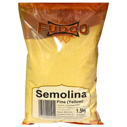 Fudco Fine Yellow Semolina 1.5kg