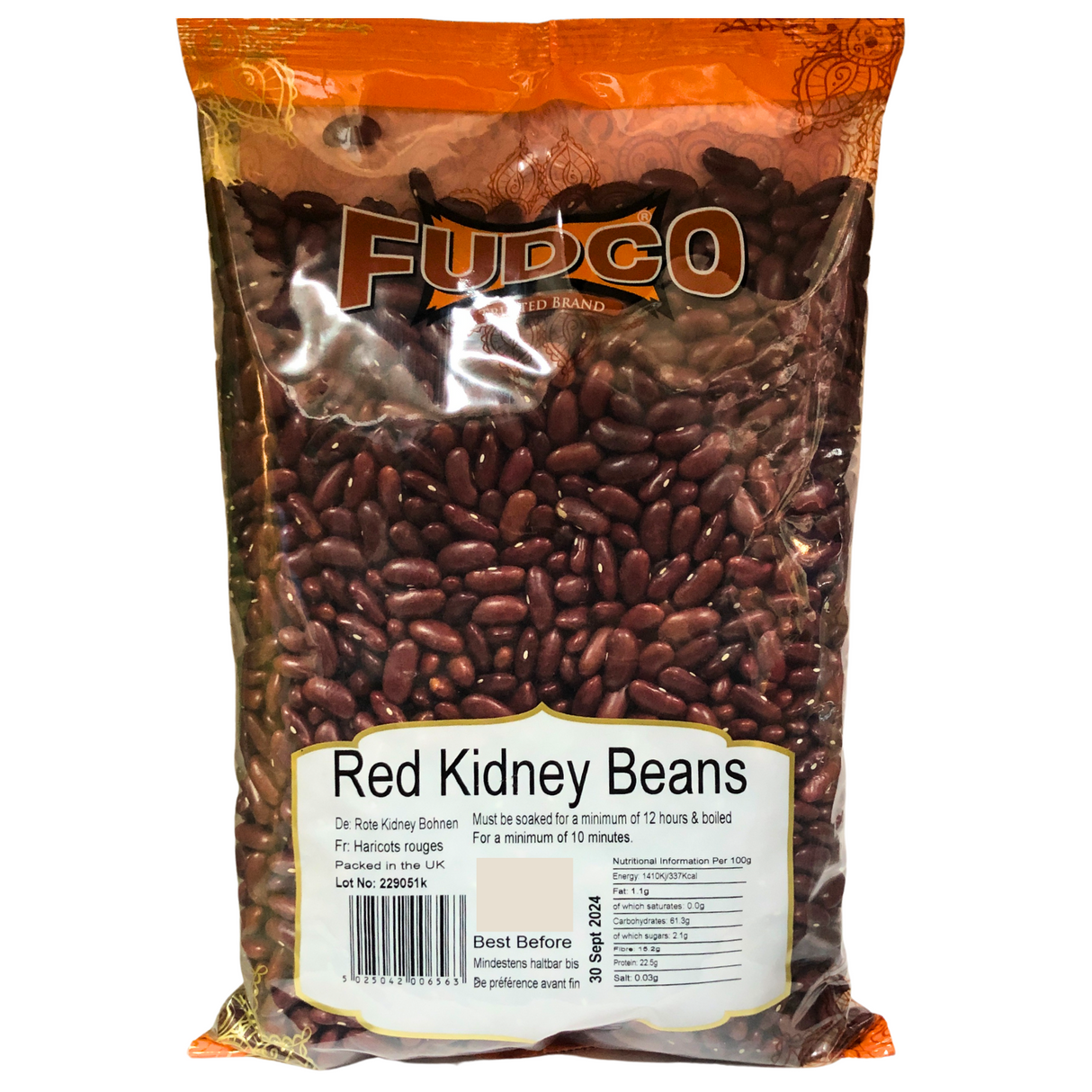 Fudco Red Kidney Beans 500g